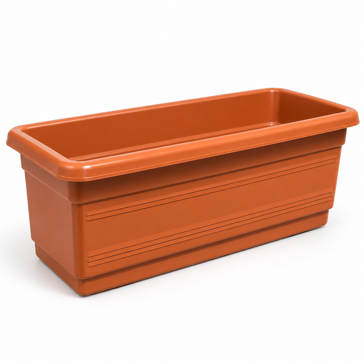 אדנית פלסטיק איכותית 37x14x14