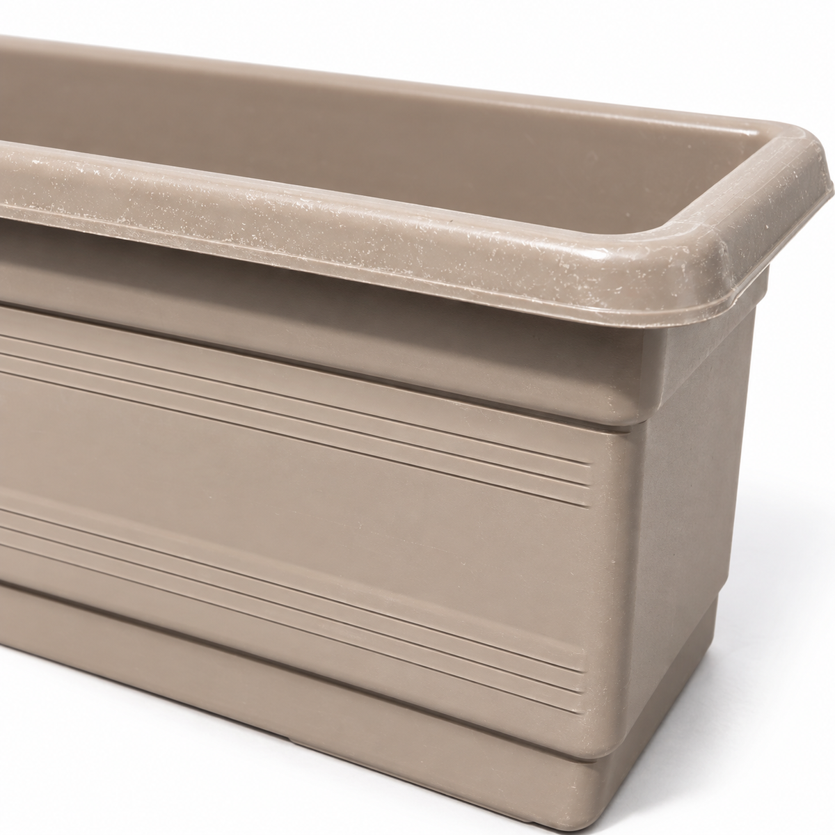 אדנית פלסטיק איכותית 37x14x14