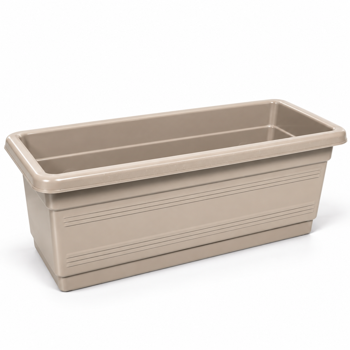 אדנית פלסטיק איכותית 37x14x14