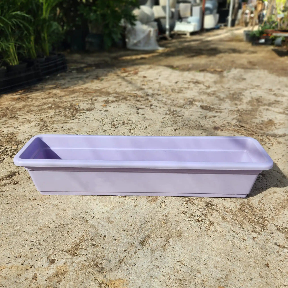 אדנית פלסטיק אורך 90 ס"מ — סגול לילך