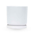 צילנדר עם תחתית | צבע לבן | קוטר 25