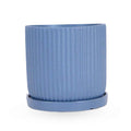 צילנדר פסים עם תחתית | צבע כחול | קוטר 13