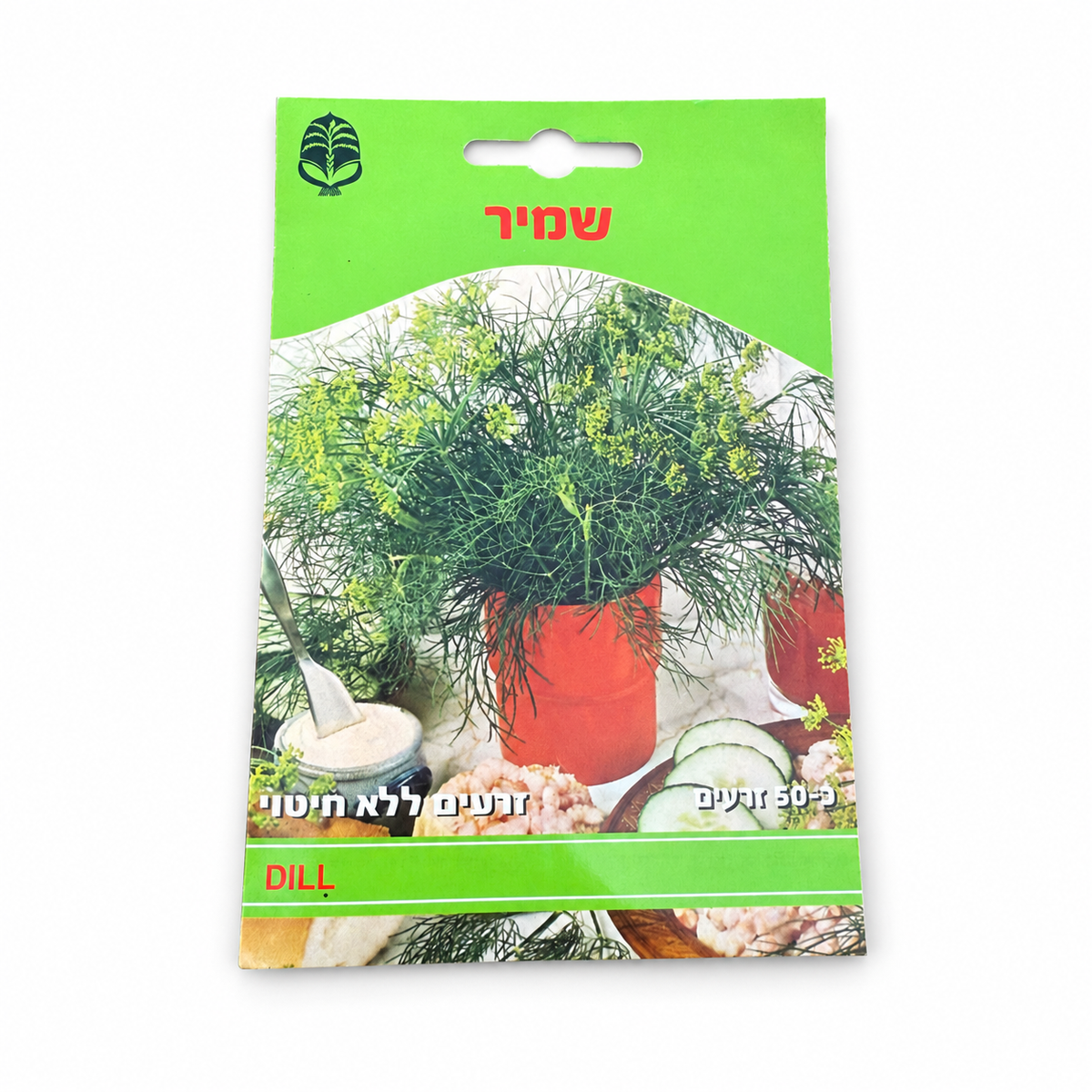 זרעים של שמיר – סטודיו על רקע לבן