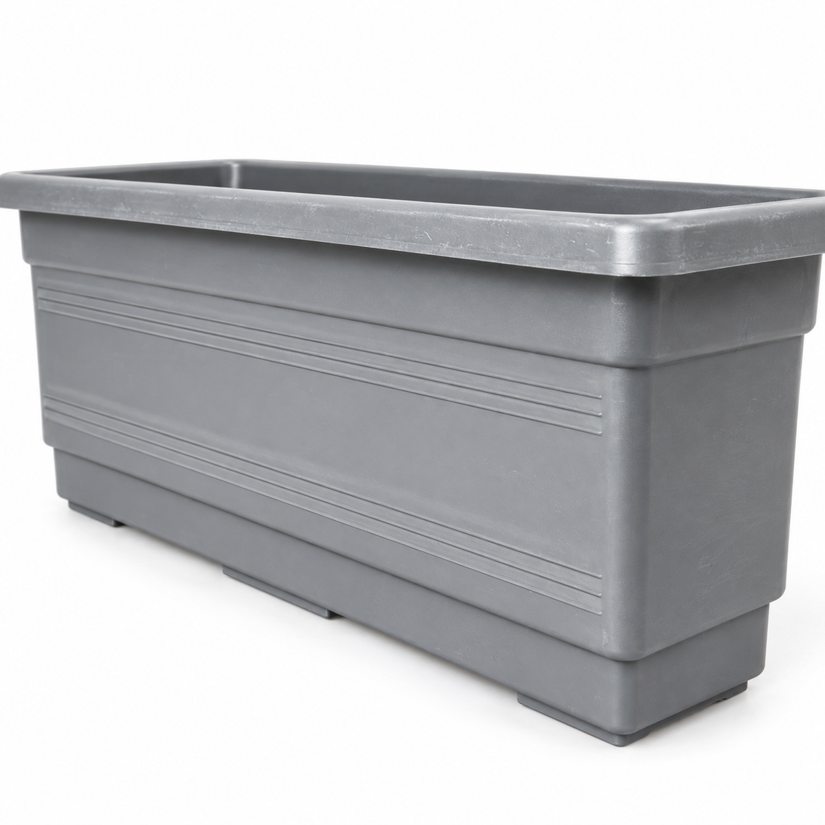 אדנית פלסטיק איכותית 37x14x14