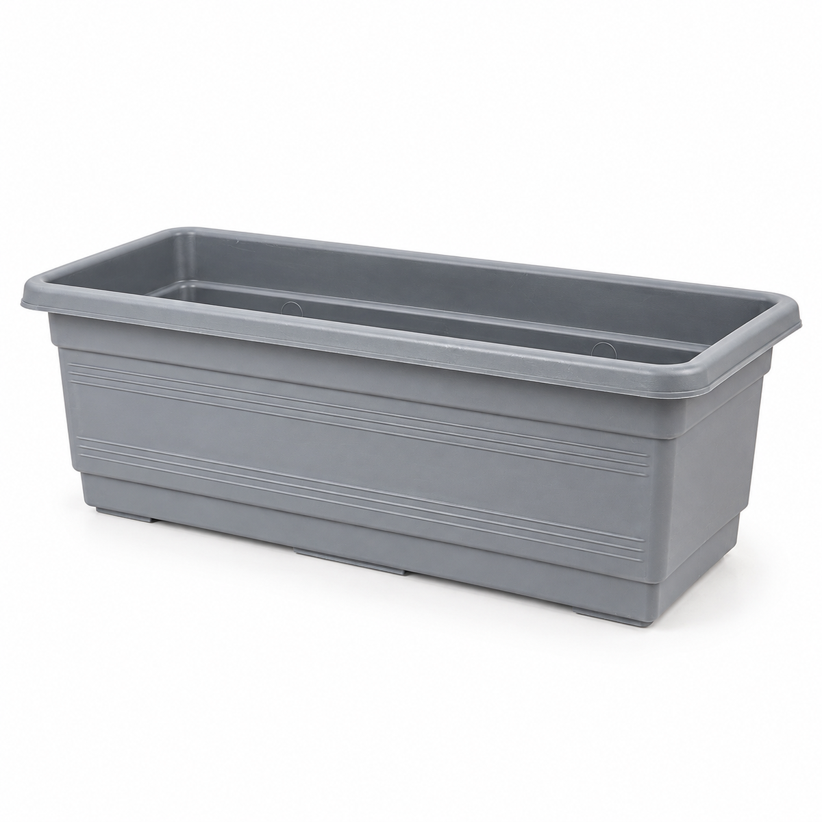 אדנית פלסטיק איכותית 37x14x14