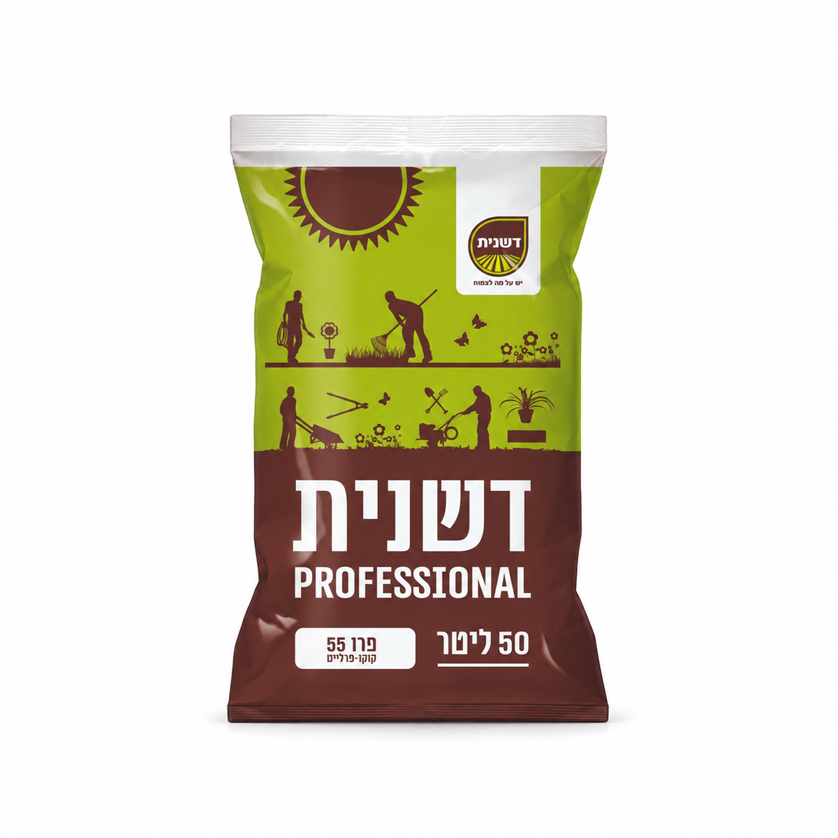 תערובת קוקוס פרלייט — צילום האריזה המלאה